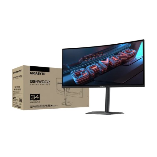 MONITOR VA 34 GIGABYTE G34WQC2 CURVO 200HZ