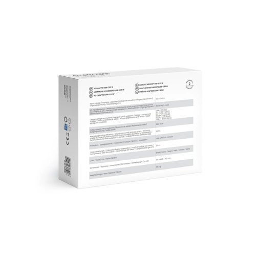ADAPTADOR CORRIENTE SAVIO USB-C 65W ZA-01