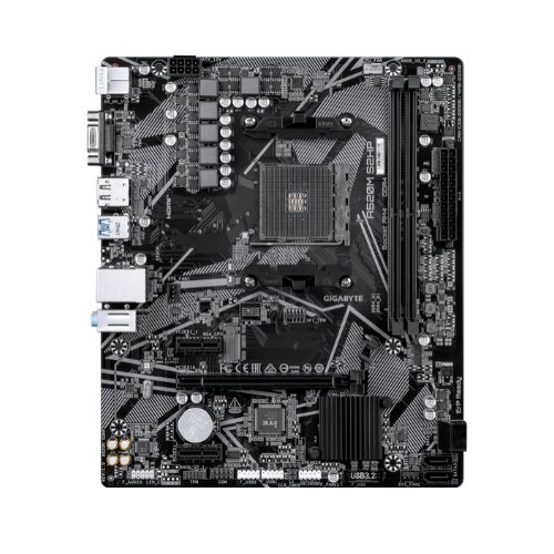 PLACA BASE GIGABYTE AM4 A520M S2HP 1.0 DDR4