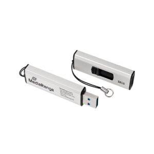 PENDRIVE 32GB USB 3.2 MEDIARANGE SILVER-BLACK