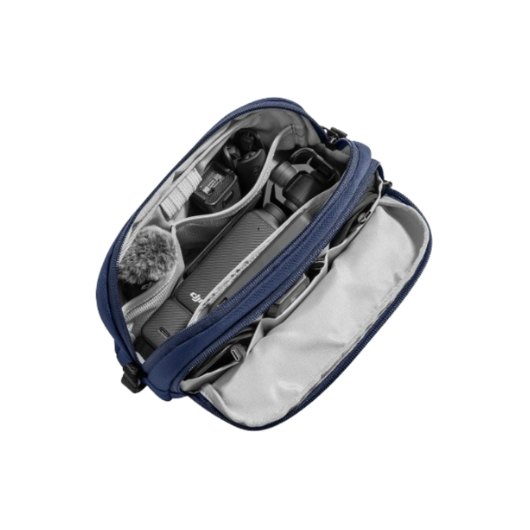 BOLSO DE MANO TOMTOC LIGHT T12 NAVY BLUE M