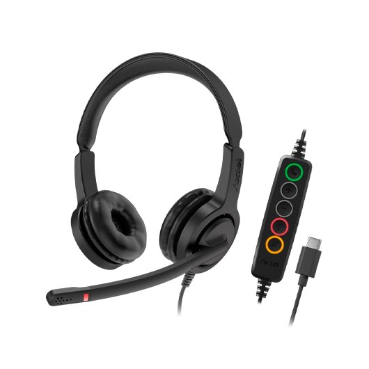 AURICULARES AXTEL VOICE UC28-35 DUO NC USB-C