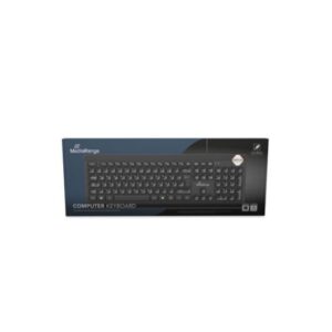 TECLADO MEDIARANGE MROS101 BLACK ES