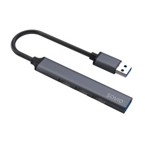HUB USB(A) – 3 X USB(A) 2.0 + 1 X USB(A) 3.2 SAVIO
