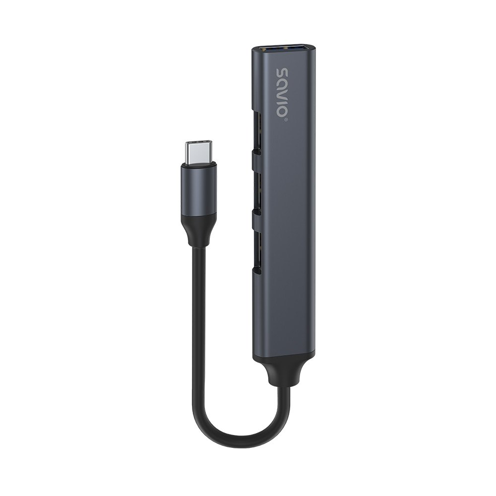 HUB USB(C) – 3 X USB(A) 2.0 + 1 X USB(A) 3.1 SAVIO