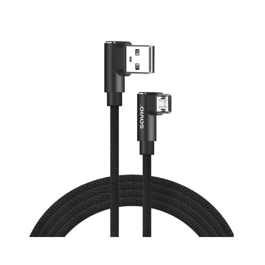CABLE REVERSIBLE USB SAVIO MICRO A USB-A 2M CL-162