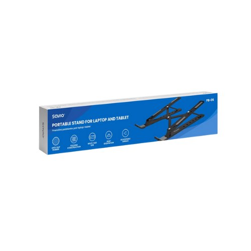 SOPORTE SAVIO PARA TABLET O PORTATIL PB-05
