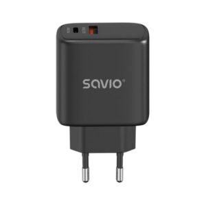 CARGADOR SAVIO LA-06 DUAL 30W USB 3.0