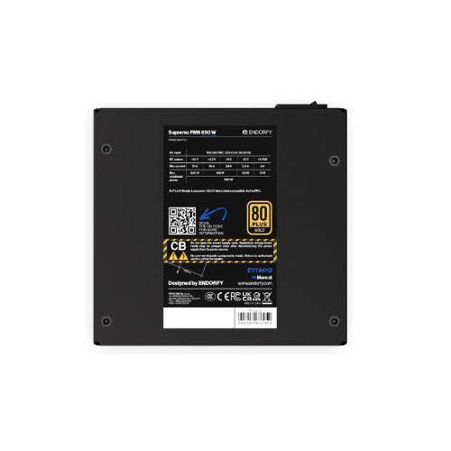 FUENTE DE ALIMENTACION ATX 850W ENDORFY SUPREMO FM6 GOLD