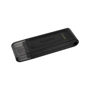 PENDRIVE 64GB USB-C 3.2 KINGSTON DT70 NEGRO