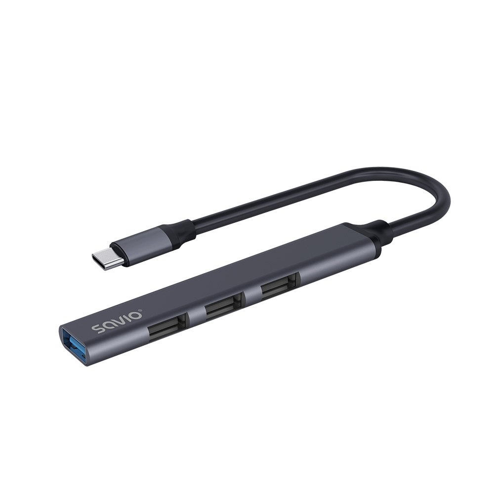 HUB USB(C) – 3 X USB(A) 2.0 + 1 X USB(A) 3.1 SAVIO