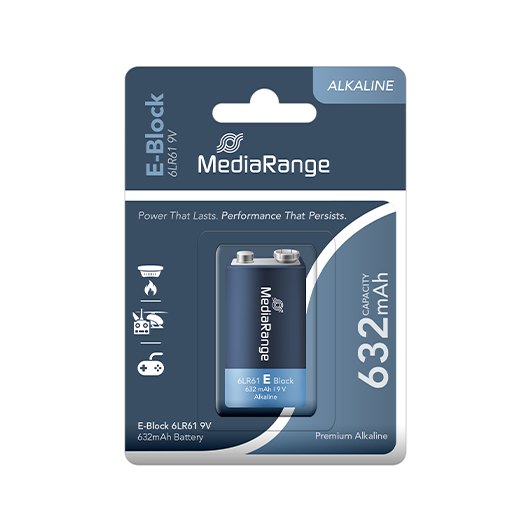 PILA ALCALINA MEDIARANGE E-BLOCK