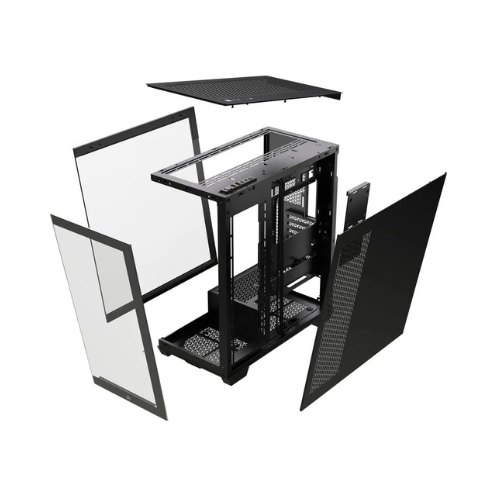 TORRE ATX CORSAIR 3500X CRISTAL TEMPLADO BLACK