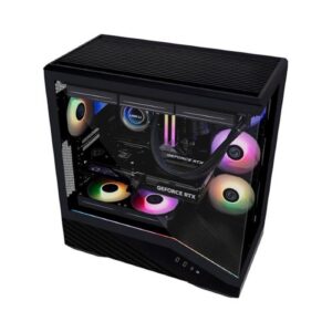 TORRE ATX LIAN LI VECTOR V100R BLACK-4 VENT.ARGB