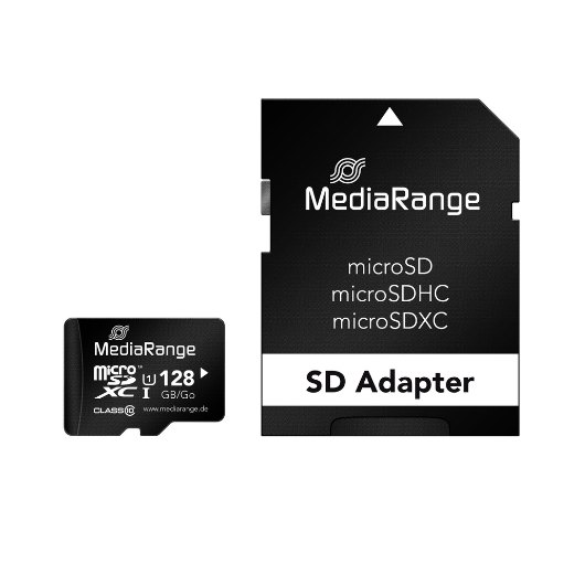 MEM MICRO SDXC 128GB MEDIARANGE + ADAPTADOR SD