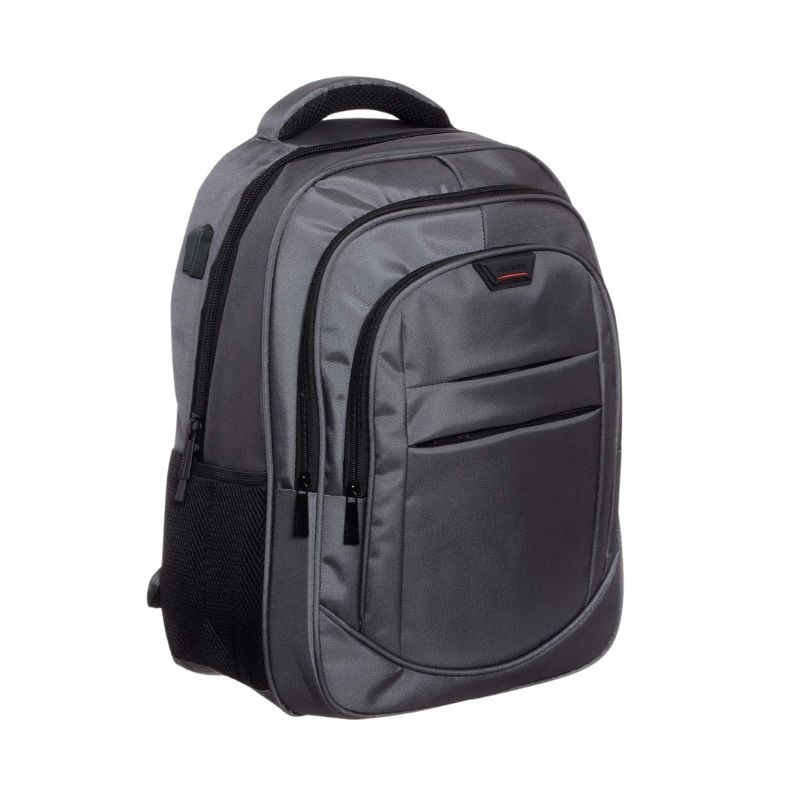MOCHILA PORTATIL UNICROSS TRACK 18 GRIS