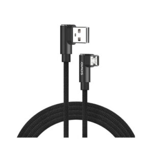 CABLE REVERSIBLE USB SAVIO MICRO A USB-A 2M CL-162