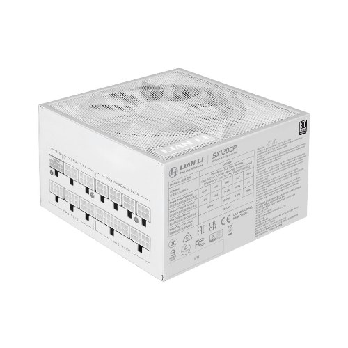 Fuente de alimentación LIAN LI SX Platinum 1200W Blanco AT