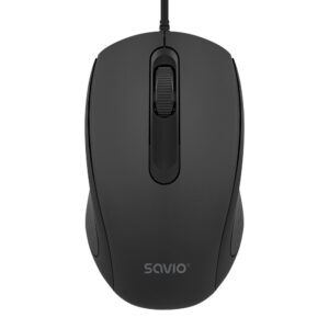 RATON OPTICO SAVIO MB-02 CON CABLE USB-A 1200 DPI