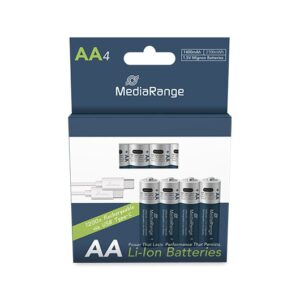 PILAS RECARGABLES MEDIARANGE AA