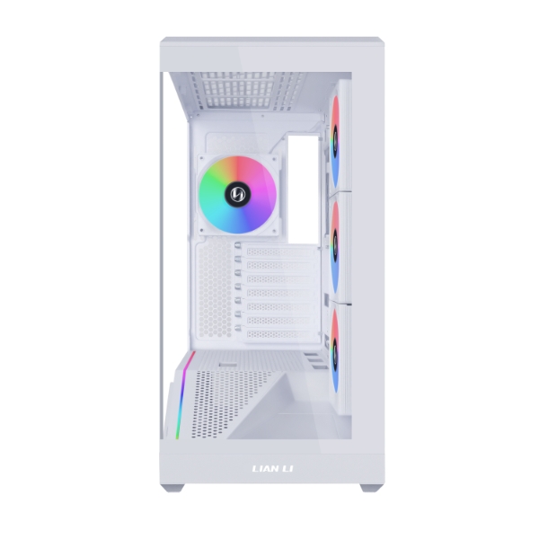 TORRE ATX LIAN LI V100 WHITE 4 VENT ARGB / MAX CPU COOL 180