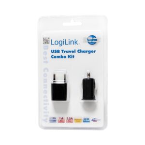 CARGADOR LOGILINK PA0076 PACK CASA+COCHE