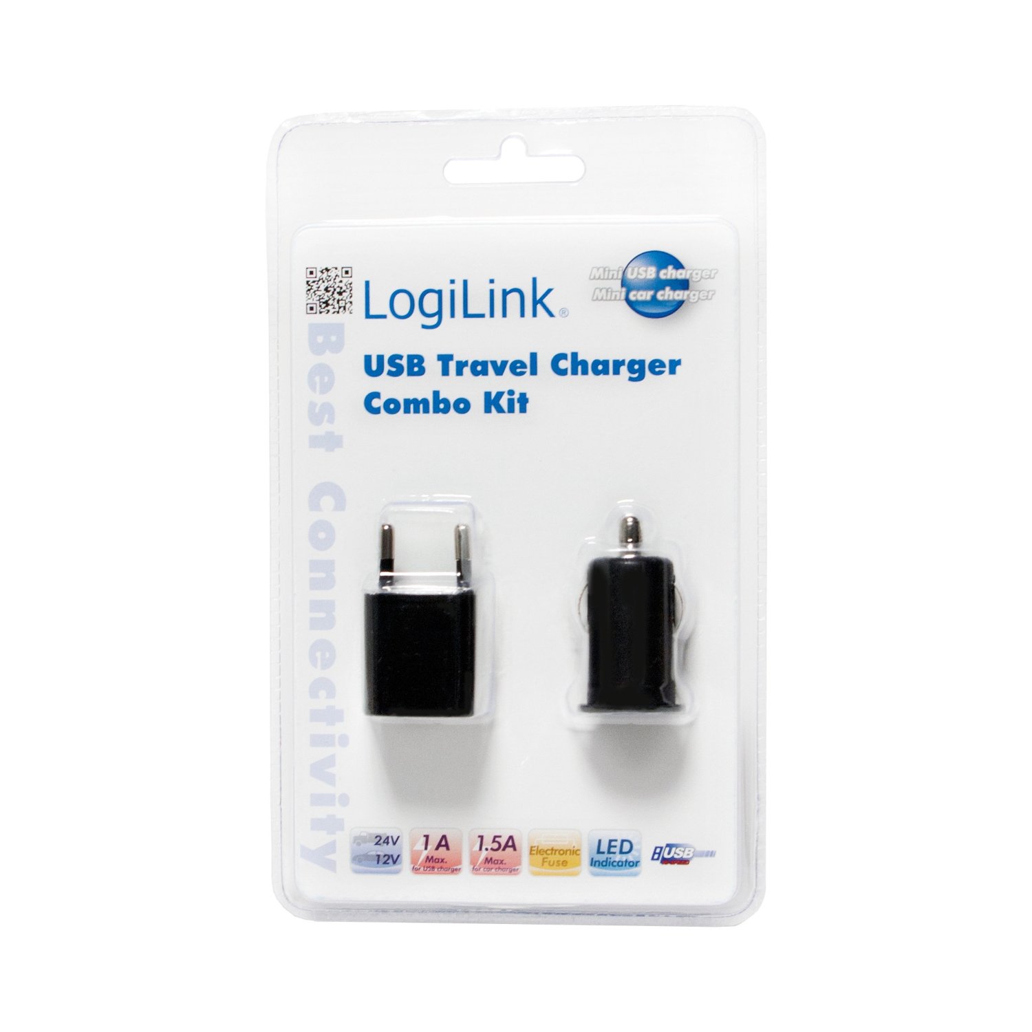 CARGADOR LOGILINK PA0076 PACK CASA+COCHE
