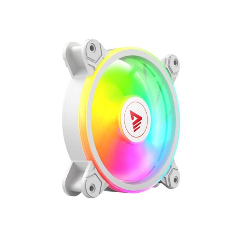 KIT 4 VENTILADORES PC SAVIO CON MANDO WHITE FAN-01