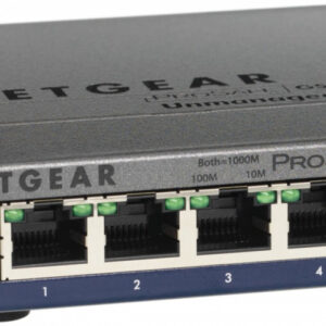 HUB SWITCH 5 PTOS 10/100/1000 NETGEAR GS105E-200PE GS105E-2