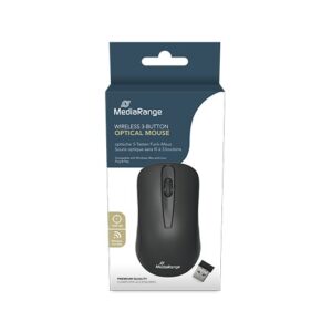 RATON OPTICO MEDIARANGE MROS209 WIRELESS BK-GREY
