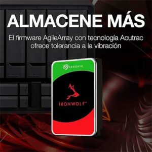 DISCO DURO 3.5 10TB SATA 3 SEAGATE 256MB IRONWOLF