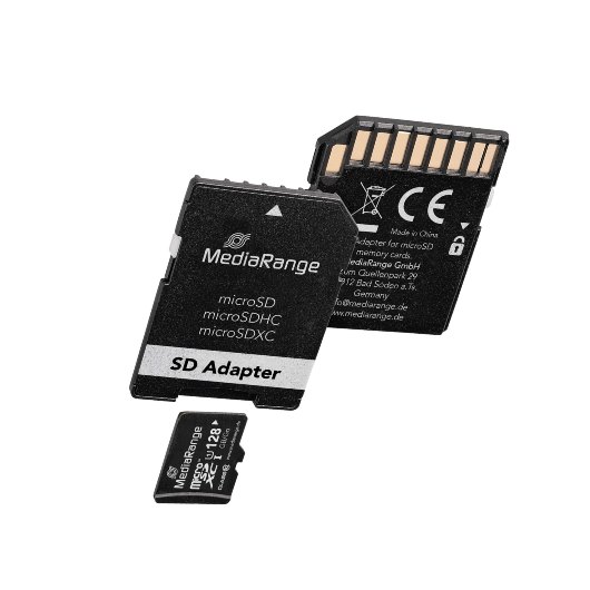 MEM MICRO SDXC 128GB MEDIARANGE + ADAPTADOR SD