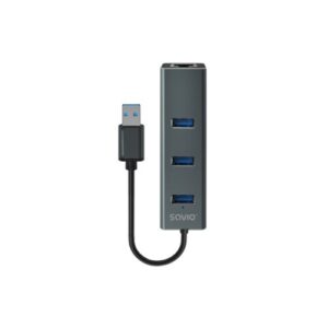 HUB USB-A A RJ-45 SAVIO AK-58