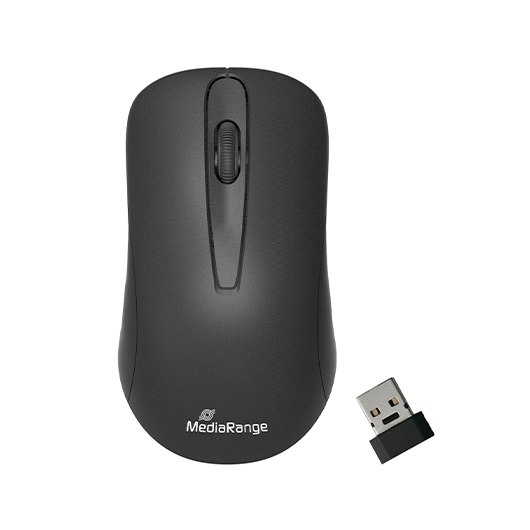 RATON OPTICO MEDIARANGE MROS209 WIRELESS BK-GREY