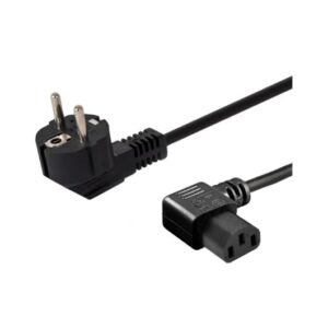 CABLE ALIMENTACIÓN SAVIO ANGULAR SCHUKO-IEC C13