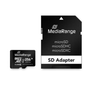 MEM MICRO SDXC 256GB MEDIARANGE + ADAPTADOR SD