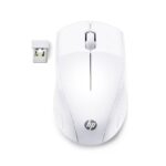 RATON OPTICO HP 220 WIRELESS BLANCO NIEVE