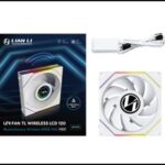 VENTILADOR 120X120 LIAN LI UNIFAN TL-LCD WIRELESS WHITE